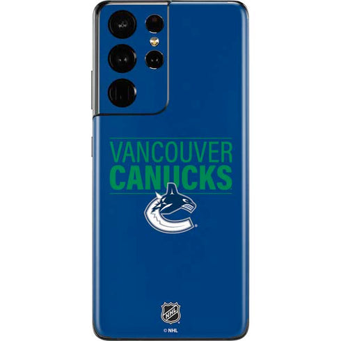 NHL Vancouver Canucks Lineup Galaxy S21 Ultra 5G Skin