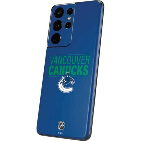 NHL Vancouver Canucks Lineup Galaxy S21 Ultra 5G Skin