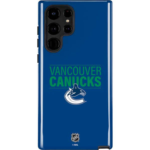 NHL Vancouver Canucks Lineup Galaxy S22 Ultra Pro Case