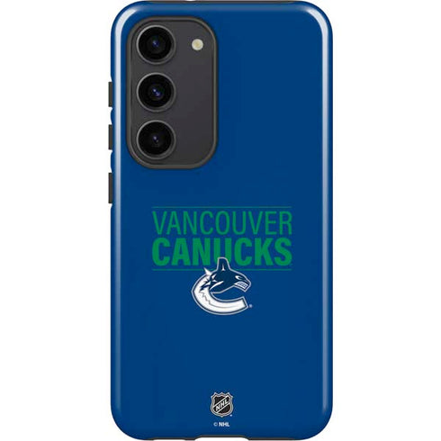 NHL Vancouver Canucks Lineup Galaxy S23 Pro Case