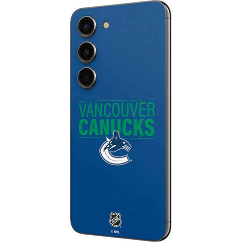 NHL Vancouver Canucks Lineup Galaxy S23 Skin