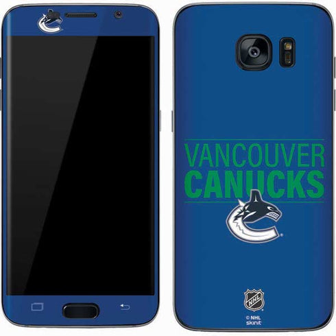 NHL Vancouver Canucks Lineup Galaxy S7 Skin