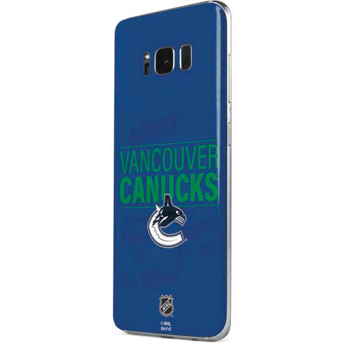 NHL Vancouver Canucks Lineup Galaxy S8 Skin