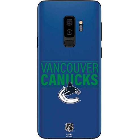 NHL Vancouver Canucks Lineup Galaxy S9 Plus Skin