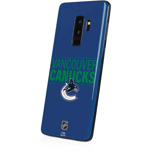 NHL Vancouver Canucks Lineup Galaxy S9 Plus Skin