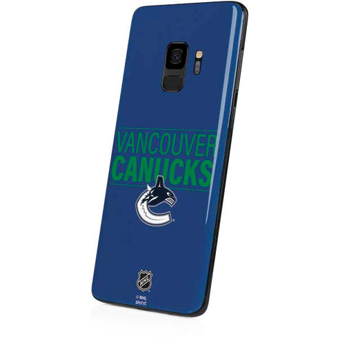 NHL Vancouver Canucks Lineup Galaxy S9 Skin