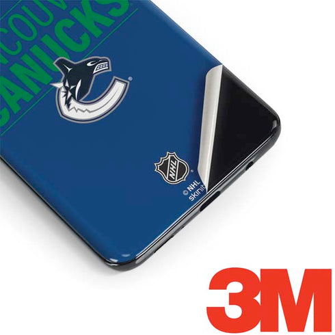 NHL Vancouver Canucks Lineup Galaxy S9 Skin