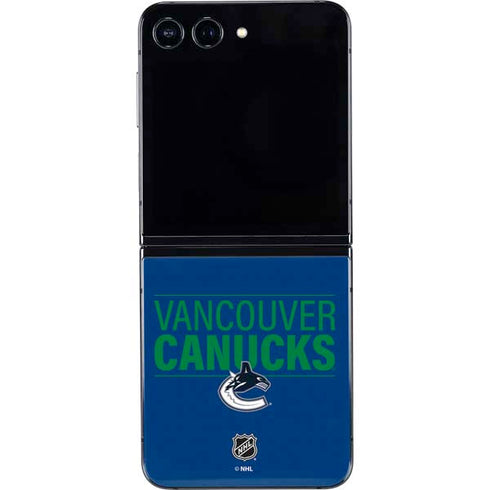 NHL Vancouver Canucks Lineup Galaxy Z Flip5 5G Skin