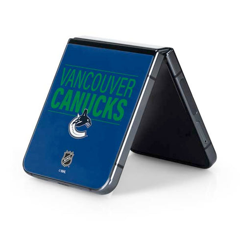 NHL Vancouver Canucks Lineup Galaxy Z Flip5 5G Skin