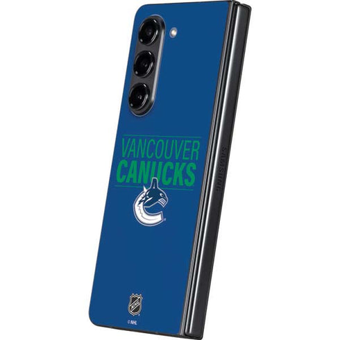 NHL Vancouver Canucks Lineup Galaxy Z Fold5 5G Skin