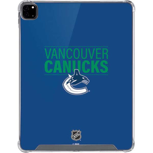 NHL Vancouver Canucks Lineup iPad Pro 12.9in (2020) Clear Case