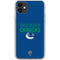 NHL Vancouver Canucks Lineup iPhone 11 Clear Case