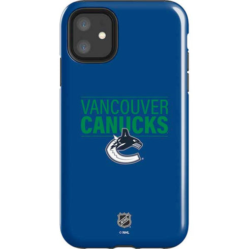NHL Vancouver Canucks Lineup iPhone 11 Impact Case
