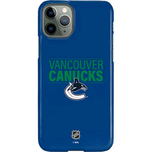 NHL Vancouver Canucks Lineup iPhone 11 Pro Lite Case