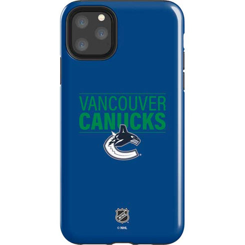 NHL Vancouver Canucks Lineup iPhone 11 Pro Max Impact Case