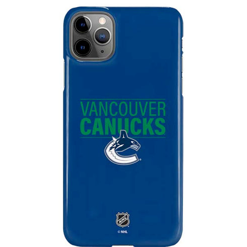 NHL Vancouver Canucks Lineup iPhone 11 Pro Max Lite Case