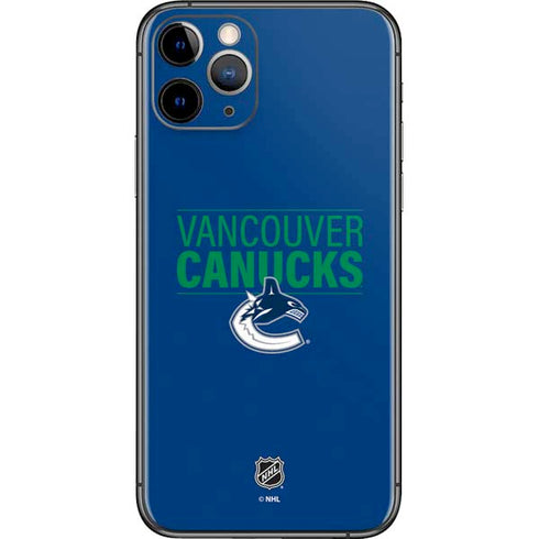 NHL Vancouver Canucks Lineup iPhone 11 Pro Skin