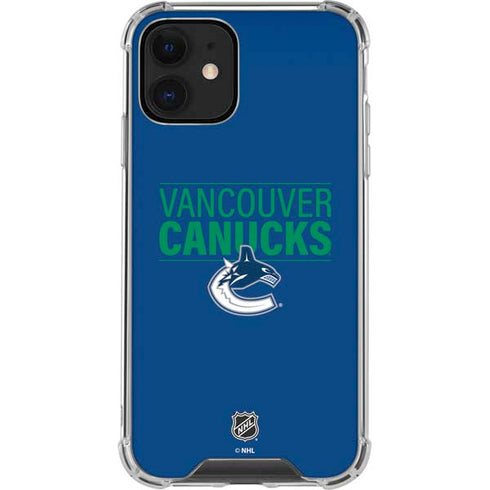 NHL Vancouver Canucks Lineup iPhone 12 Clear Case