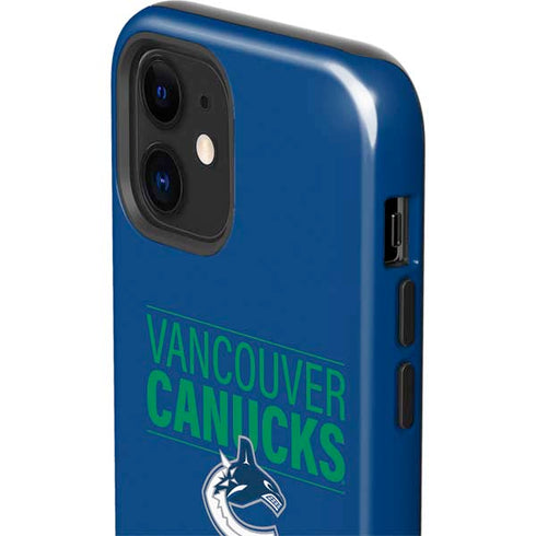 NHL Vancouver Canucks Lineup iPhone 12 Impact Case