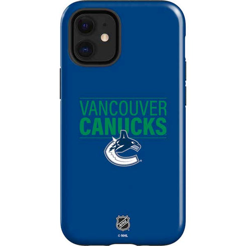 NHL Vancouver Canucks Lineup iPhone 12 Mini Impact Case
