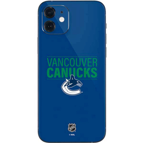 NHL Vancouver Canucks Lineup iPhone 12 Mini Skin
