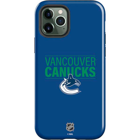 NHL Vancouver Canucks Lineup iPhone 12 Pro Impact Case