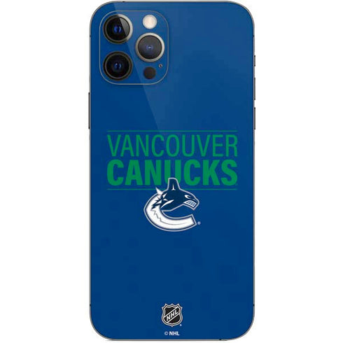 NHL Vancouver Canucks Lineup iPhone 12 Pro Skin
