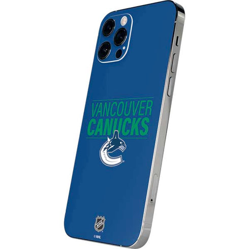 NHL Vancouver Canucks Lineup iPhone 12 Pro Skin
