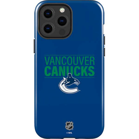 NHL Vancouver Canucks Lineup iPhone 13 Pro Max Impact Case