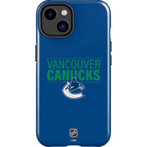 NHL Vancouver Canucks Lineup iPhone 15 Plus Impact Case