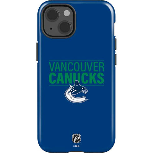 NHL Vancouver Canucks Lineup iPhone 14 Impact Case