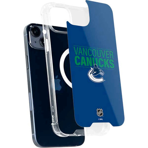 NHL Vancouver Canucks Lineup iPhone 15 Plus MagSafe Case