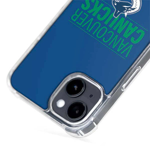 NHL Vancouver Canucks Lineup iPhone 15 Plus MagSafe Case