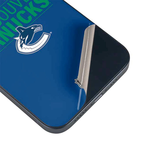 NHL Vancouver Canucks Lineup iPhone 15 Plus Skin