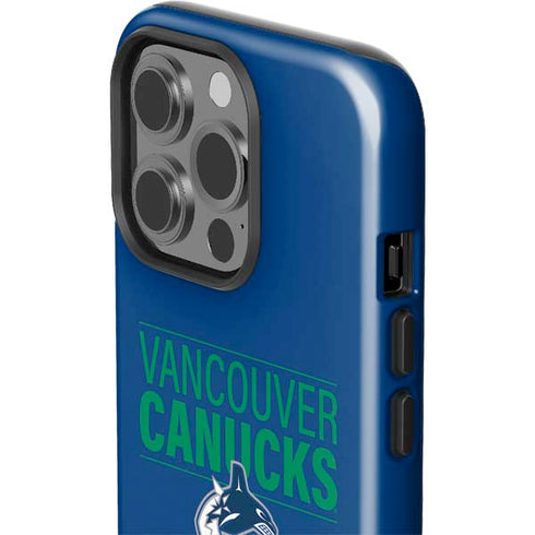 NHL Vancouver Canucks Lineup iPhone 14 Pro Impact Case
