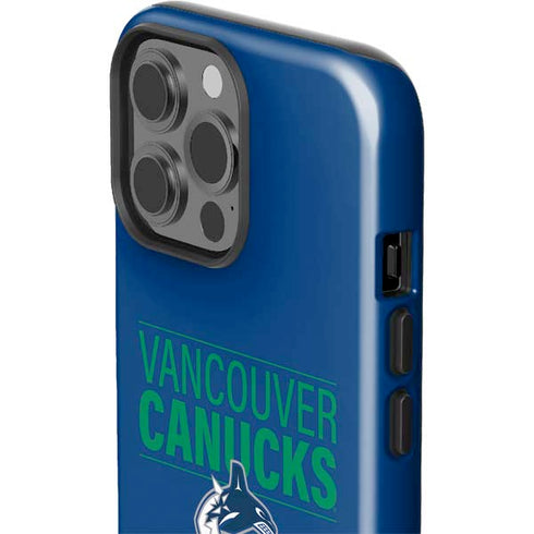 NHL Vancouver Canucks Lineup iPhone 15 Pro Max Impact Case
