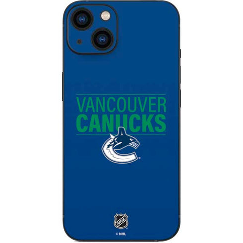 NHL Vancouver Canucks Lineup iPhone 14 Skin