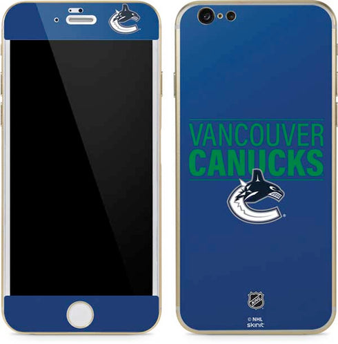 NHL Vancouver Canucks Lineup iPhone 6/6s Skin