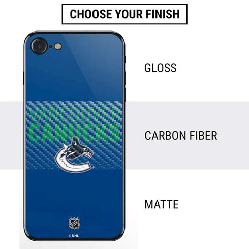 NHL Vancouver Canucks Lineup iPhone SE (2nd & 3rd Gen) Skin