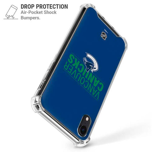 NHL Vancouver Canucks Lineup iPhone XR Clear Case