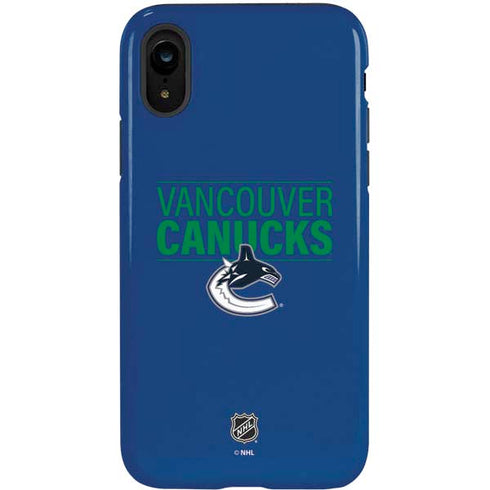 NHL Vancouver Canucks Lineup iPhone XR Pro Case