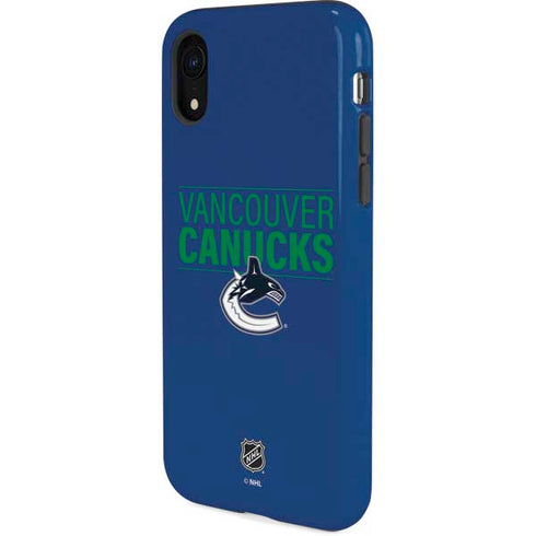 NHL Vancouver Canucks Lineup iPhone XR Pro Case