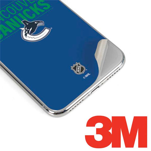 NHL Vancouver Canucks Lineup iPhone XS Max Skin
