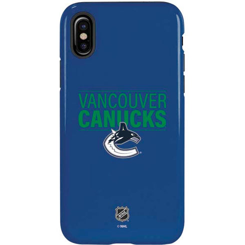 NHL Vancouver Canucks Lineup iPhone XS Pro Case