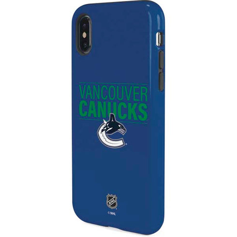 NHL Vancouver Canucks Lineup iPhone XS Pro Case