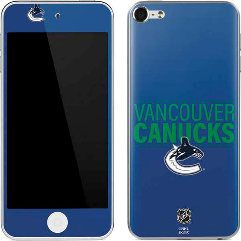 NHL Vancouver Canucks Lineup Apple iPod Skin