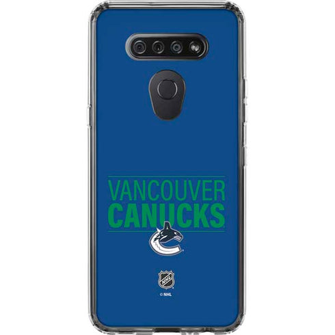 NHL Vancouver Canucks Lineup LG K51/Q51 Clear Case