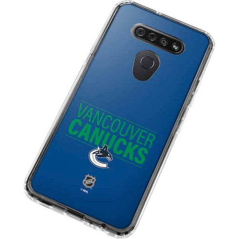 NHL Vancouver Canucks Lineup LG K51/Q51 Clear Case