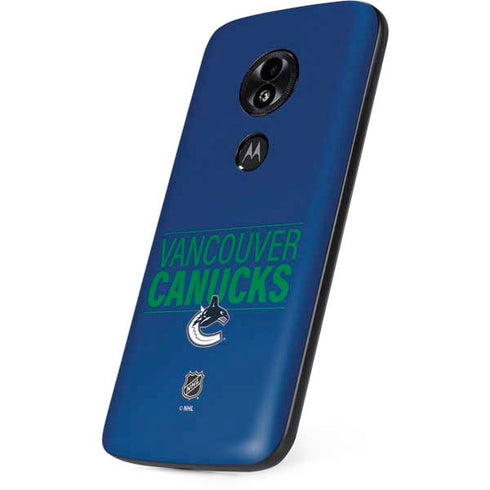 NHL Vancouver Canucks Lineup Moto E5 Play Skin