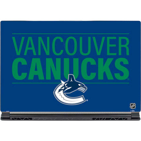NHL Vancouver Canucks Lineup MSI GS65 Stealth Laptop Skin